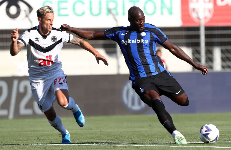 Photo – Inter Use Romelu Lukaku Training Snaps To Advertise Villareal Friendly