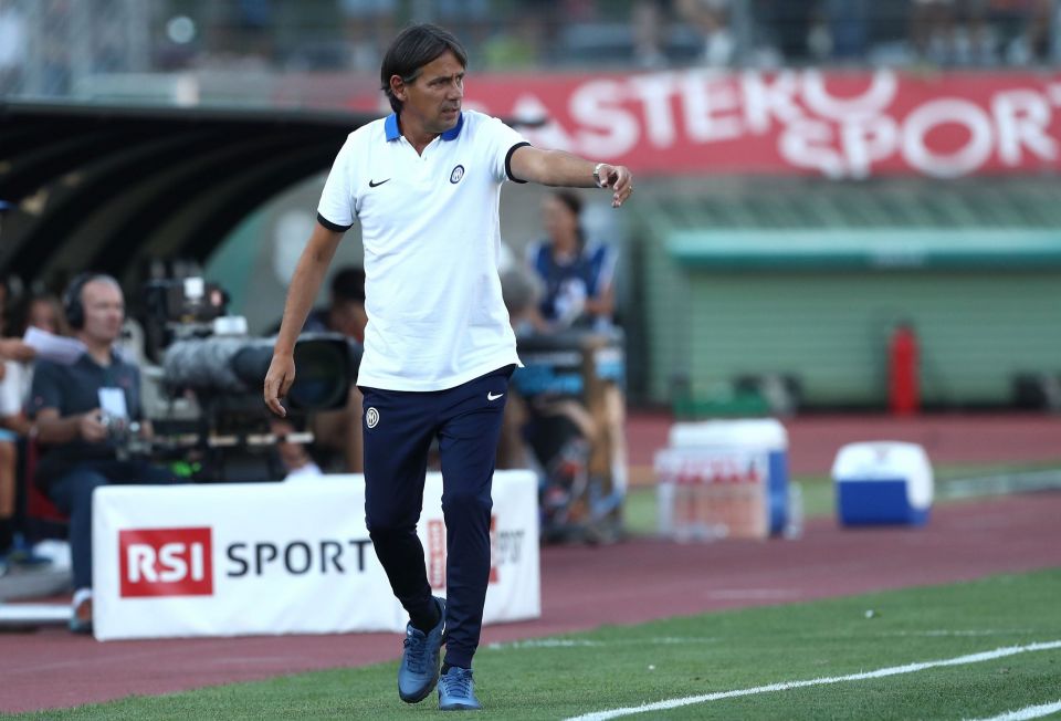 Inter Coach Simone Inzaghi Experimenting With New Solutions To Get The Most Out Of His Squad Depth, Italian Media Report