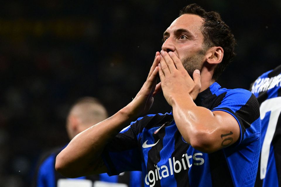 Touch & Go If Hakan Calhanoglu Fit Enough To Play In Inter’s Serie A Clash With Roma, Italian Broadcaster Reports