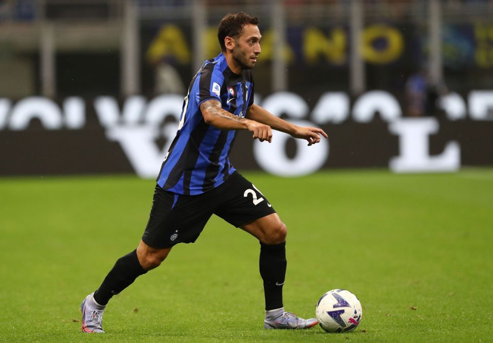 Hakan Calhanoglu Could Be Used In A More Advanced Role By Inter Against AS Roma, Italian Media Report