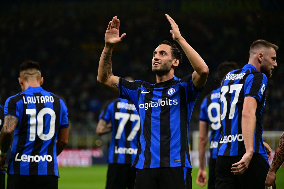 Selection Doubts Remain Between De Vrij & Acerbi In Defence & Calhanoglu & Mkhitaryan In Midfield For Inter, Italian Broadcaster Reports