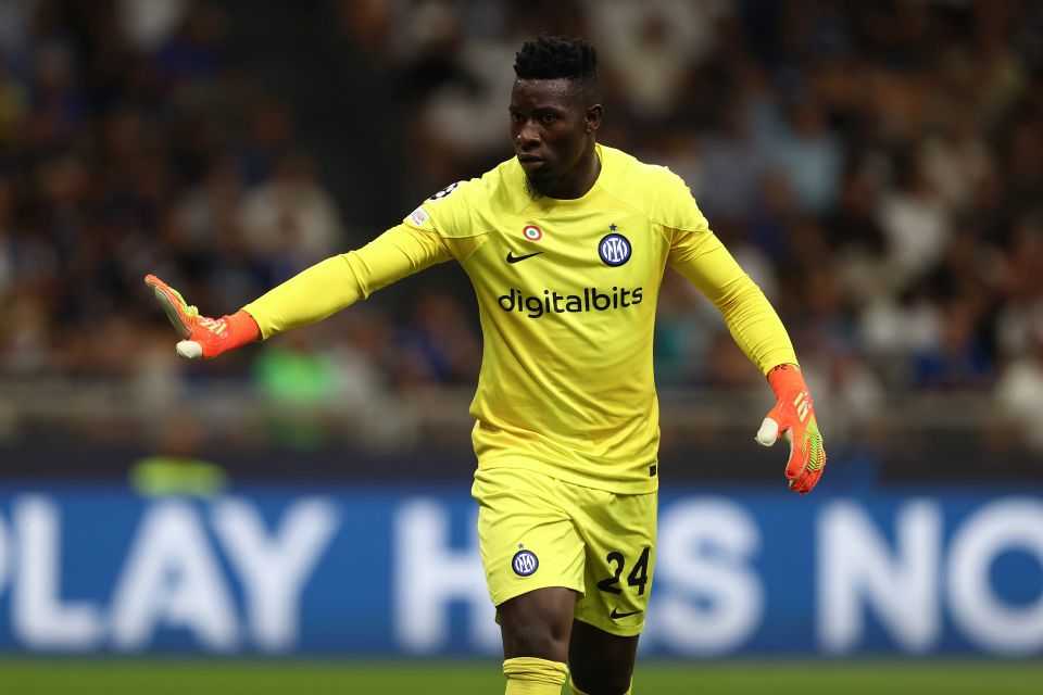 Inter Goalkeeper Andre Onana: “Continuity Better Than Alternating With Samir Handanovic But I Respect Simone Inzaghi’s Decisions”