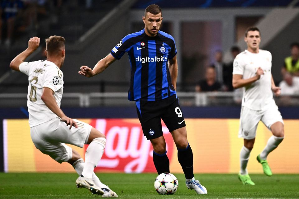 Edin Dzeko Could Start Alongside Romelu Lukaku In Inter’s Serie A Clash With Roma, Italian Media Report