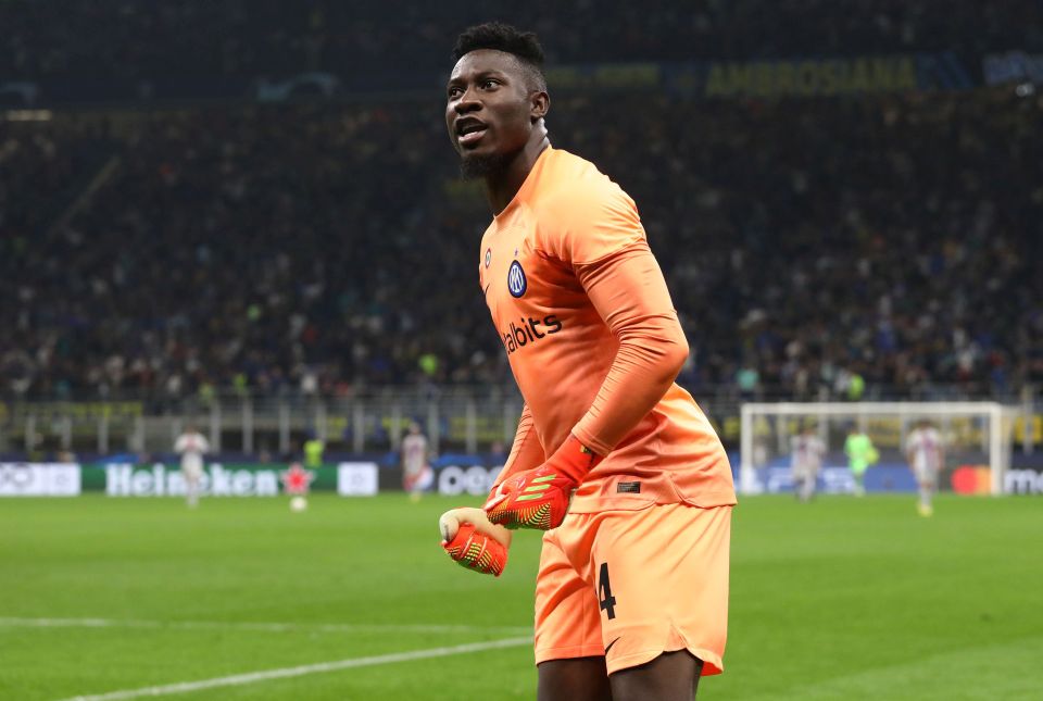 Video – Inter Milan Share Clip Of Andre Onana’s Fingertip Save In Stoppage Time Against Porto