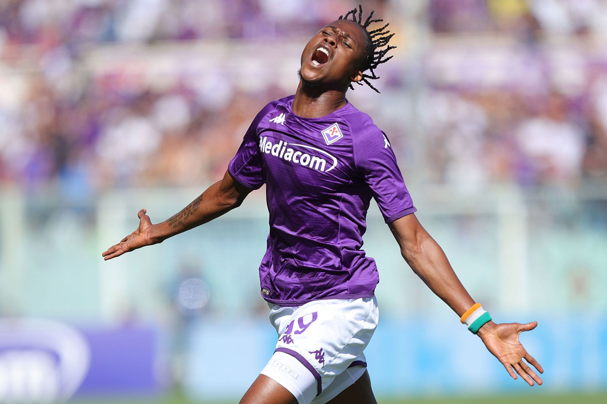 Fiorentina Striker Christian Kouame: 