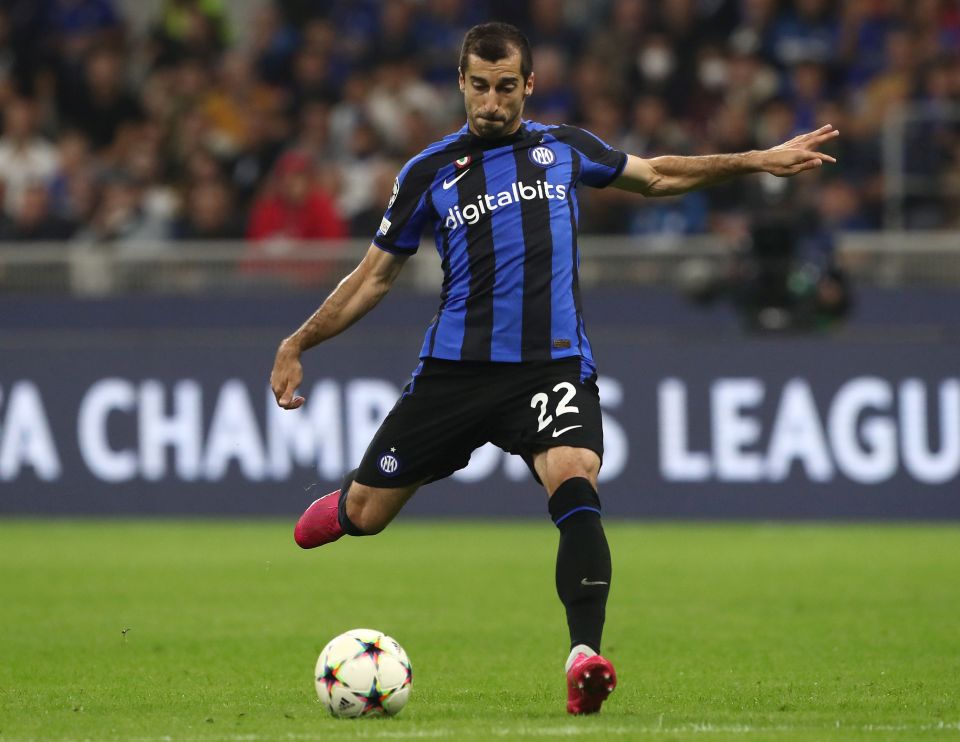 Inter Midfielder Henrikh Mkhitaryan: We're Getting Playing Time In Our  Legs To Prepare For The Rest Of The Season