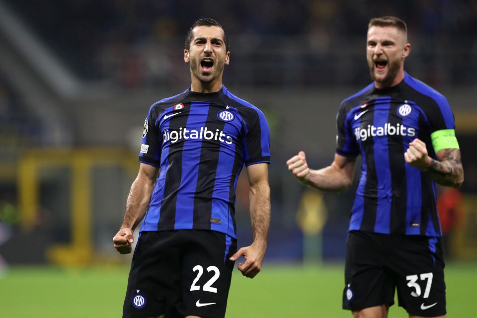 Inter Midfielder Henrikh Mkhitaryan: We're Getting Playing Time In Our  Legs To Prepare For The Rest Of The Season