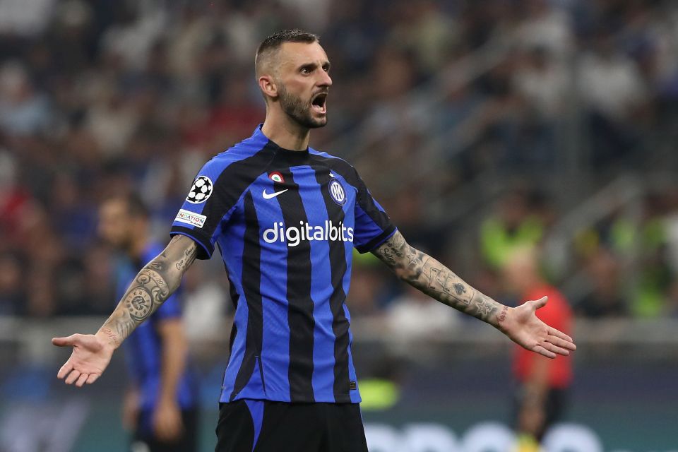 Italian Broadcaster Brand Marcelo Brozovic Inter Milan's 