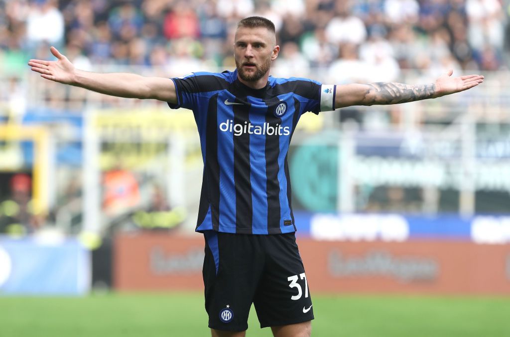 Paris Saint-Germain sign defender Milan Škriniar on free transfer