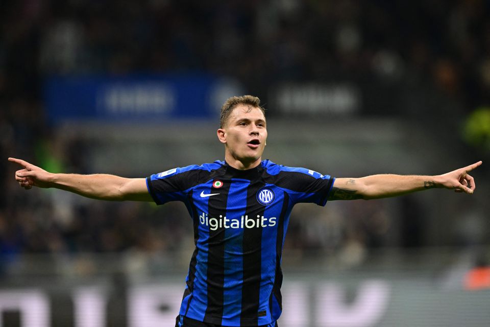 Photo – Lega Serie A Highlight Inter Midfielder Nicolo Barella For Creating Most Chances From Open Play In Serie A During 2022