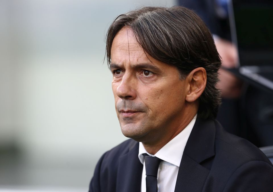 Inter Milan Coach Simone Inzaghi