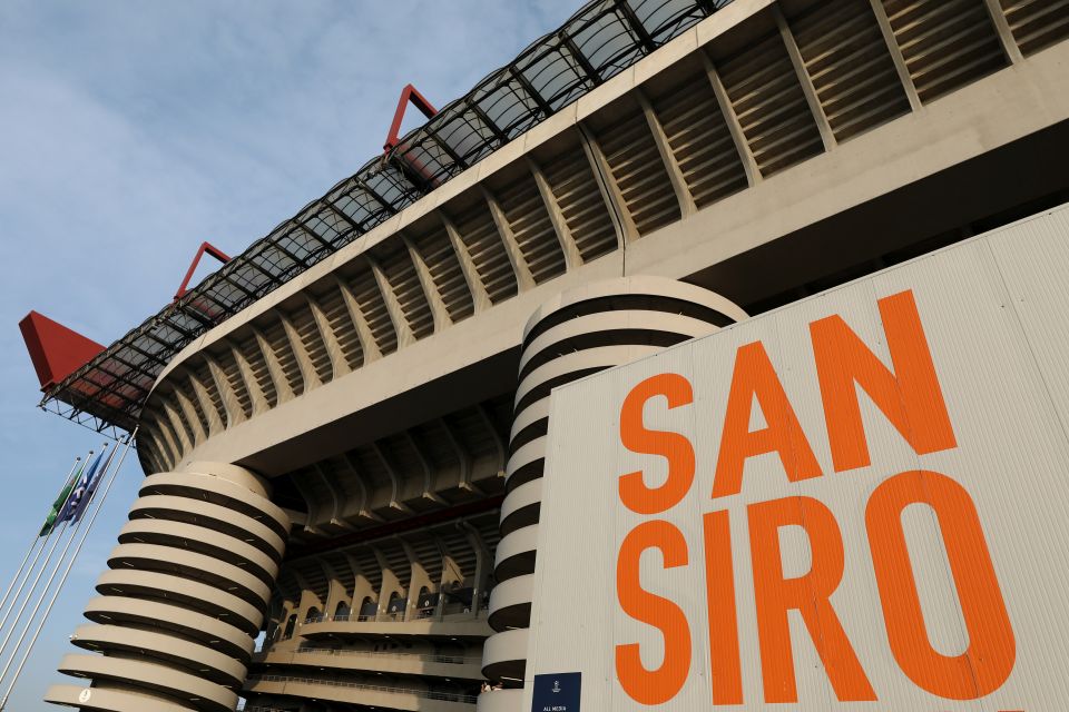 Stadio Giuseppe Meazza Home To Inter Milan