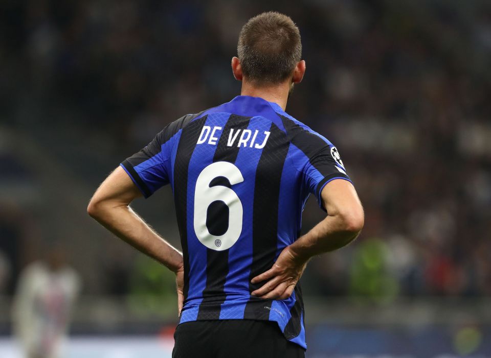 Inter Milan Expecting De Vrij’s Response To Contract Extension Offer By End Of February & Line Up Roma’s Smalling As Replacement, Italian Media Report