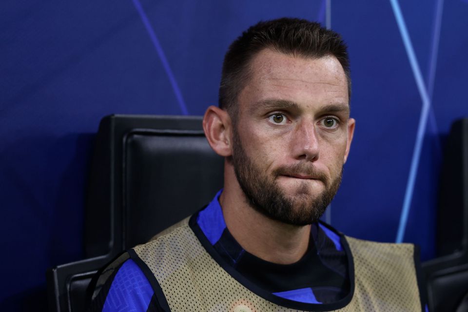 Stefan de Vrij leaves Inter Milan sweating: 