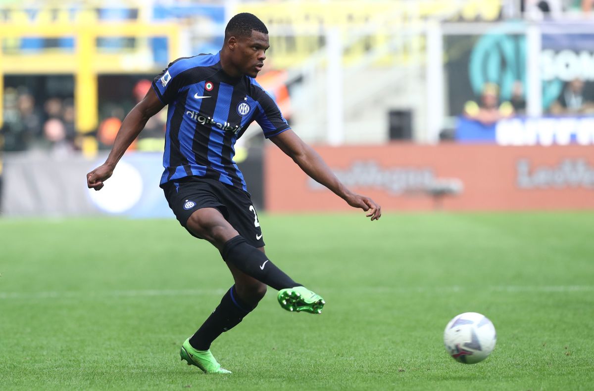 Denzel Dumfries Still Up For Sale In June Despite Staying At Inter Milan In January, Italian Media Report