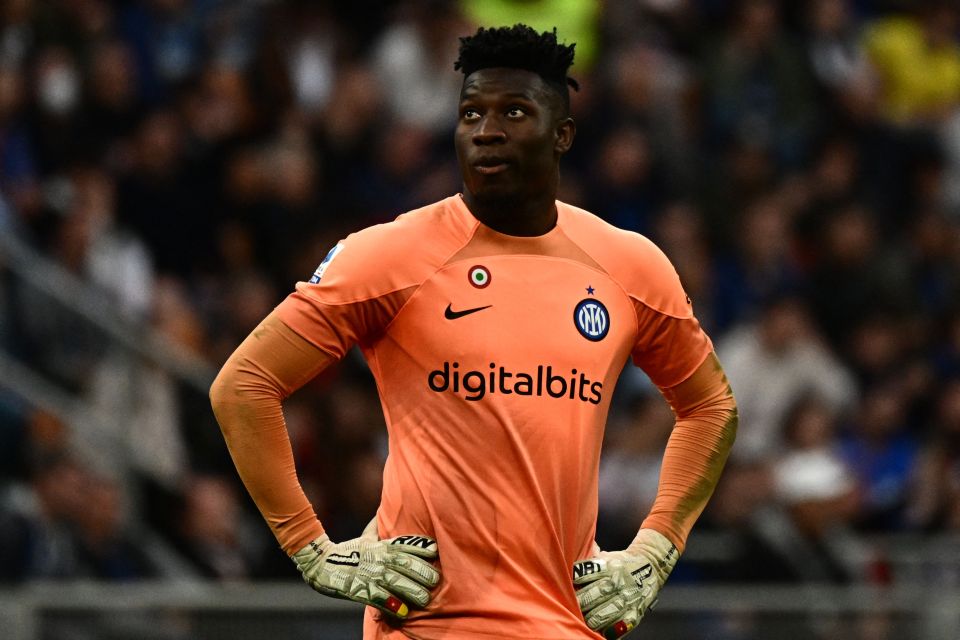 Andre Onana admits 'fines were harsh at Inter Milan'