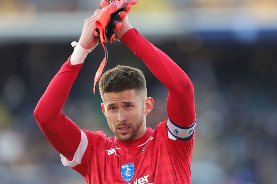 Tottenham goalkeeper Guglielmo Vicario on his leap in the Premier