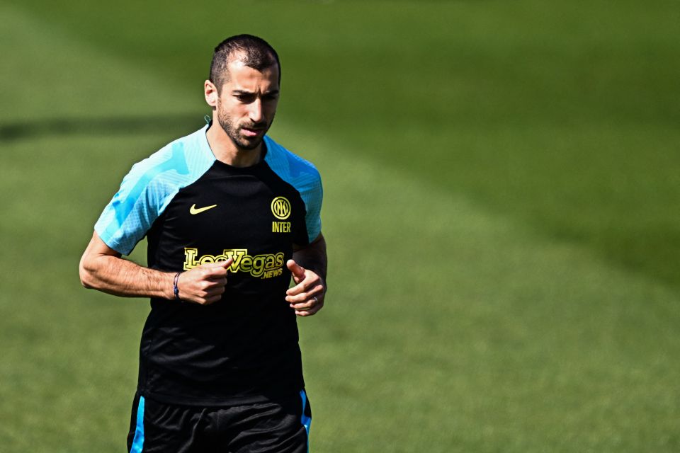 Inter lose Mkhitaryan to muscular injury - Football Italia