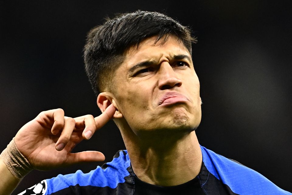 Inter Milan to exclude Joaquin Correa from Champions League squad