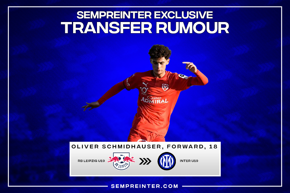 Swiss Starlet Oliver Schmidhauser Confirms SempreInter Exclusive: “Yes, Inter Milan Interested In Me, Not Staying At RB Leipzig”
