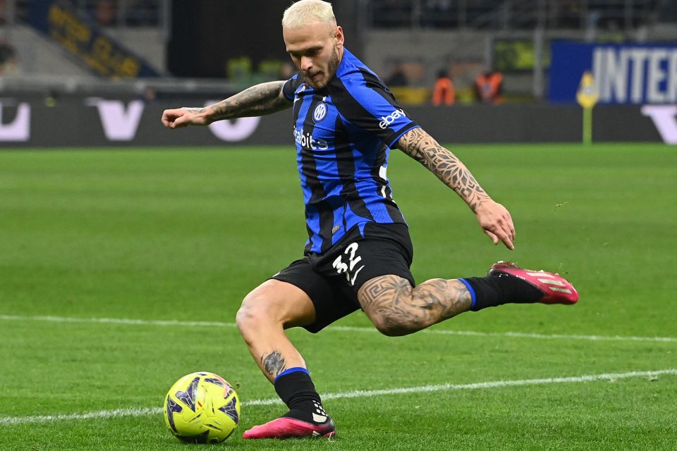 Photo – Inter Milan Share Snapshot Of Wingback Federico Dimarco In Training Ahead Of Serie A Clash Vs Torino
