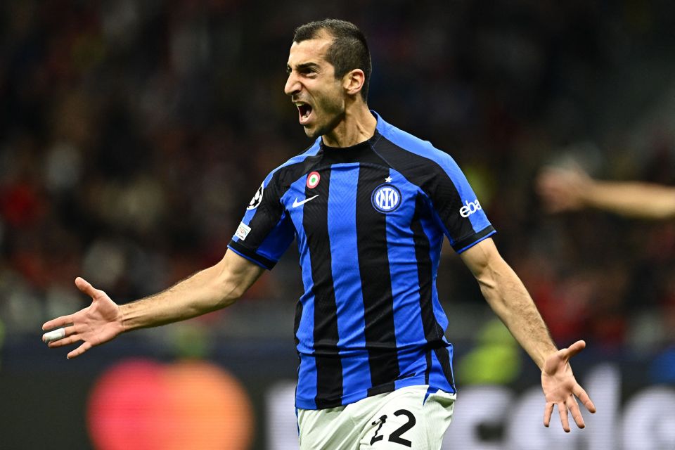 Henrikh Mkhitaryan double helps Inter to dominant victory over AC Milan