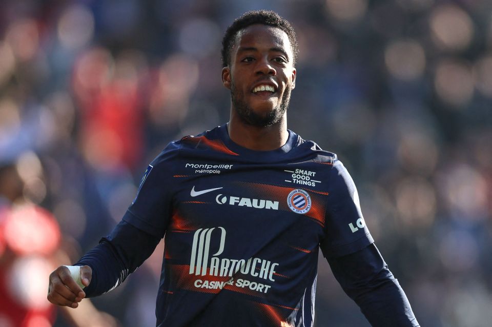 Montpellier starlet Elye Wahi on Inter Milan striker shortlist