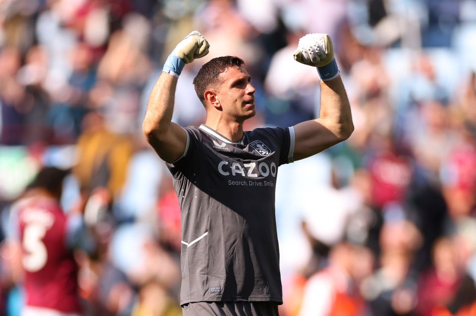 Emiliano Martinez Aston Villa