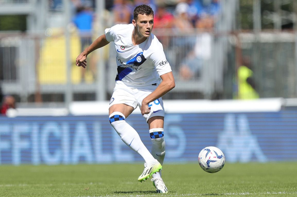 Inter Defender Benjamin Pavard Celebrates 4-0 Serie A Win Vs Salernitana