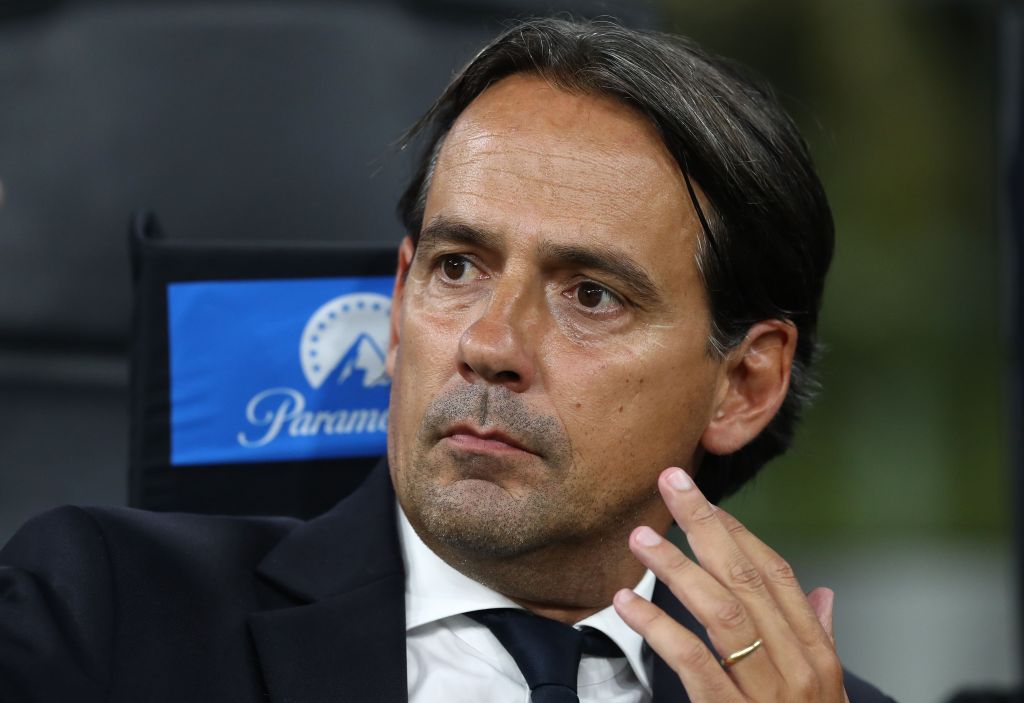 Inter Milan Coach Simone Inzaghi