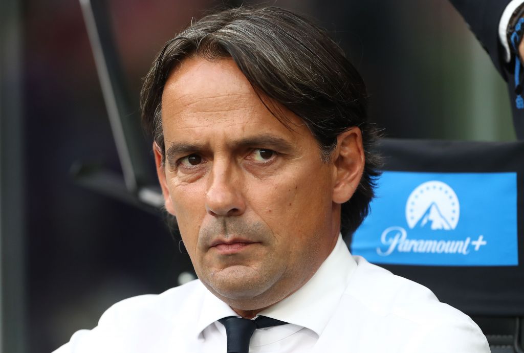 Inter Milan Coach Simone Inzaghi