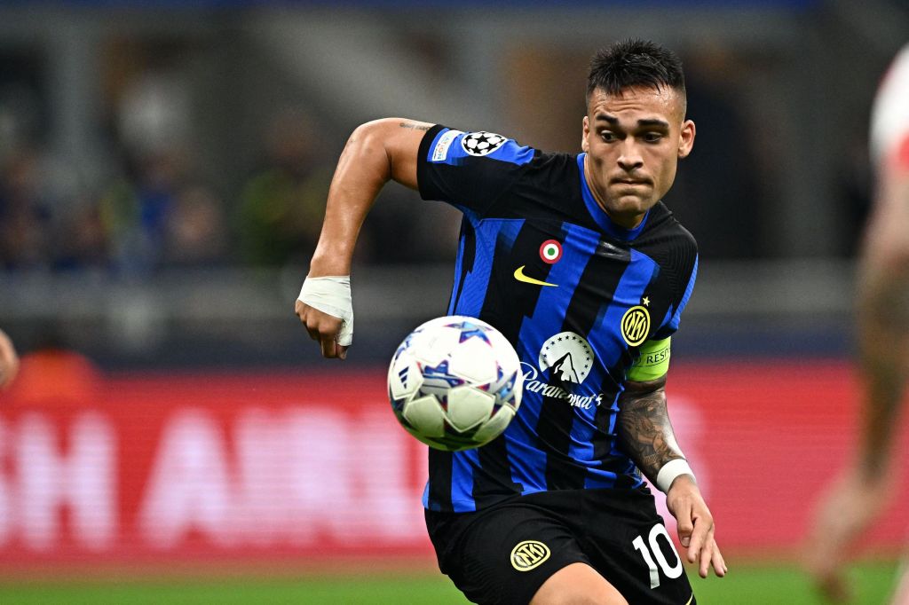 Inter Milan Striker Lautaro Martinez