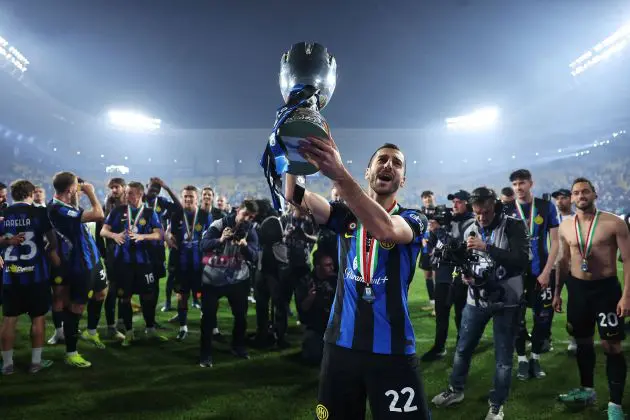 Henrikh Mkhitaryan Inter Milan Supercoppa