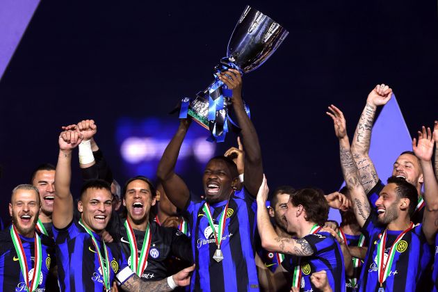 Marcus Thuram Inter Milan Supercoppa Italiana