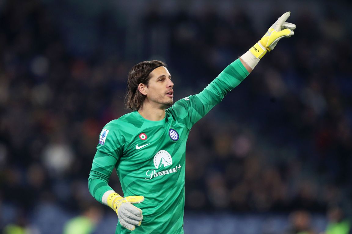 Inter keeper Yann Sommer 