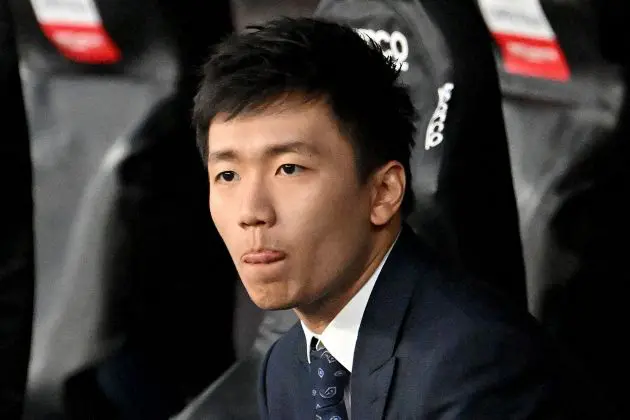Inter Milan President Steven Zhang