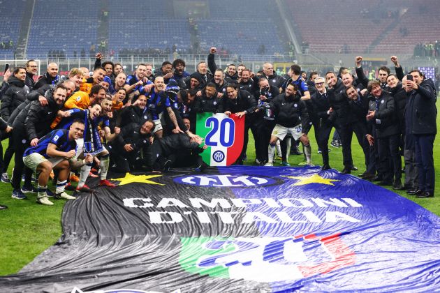 Inter Milan Serie A Champions 2023/2024 20th Scudetto