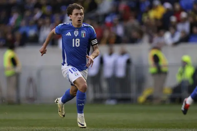 Nicolo Barella Inter Milan Playing For Italy