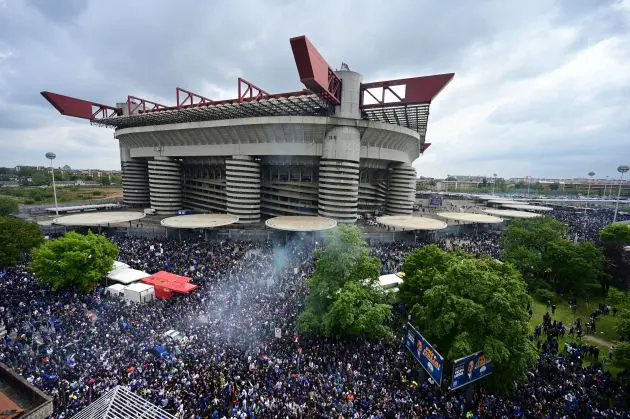 Stadio Giuseppe Meazza In Milan San Siro District Inter Milan Fans