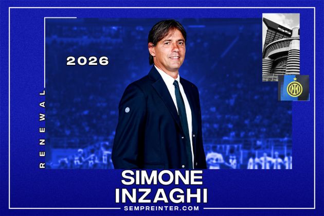 Simone Inzaghi Contract Extension Inter Milan 2026