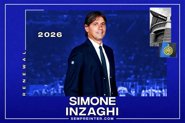 Simone Inzaghi Contract Extension Inter Milan 2026