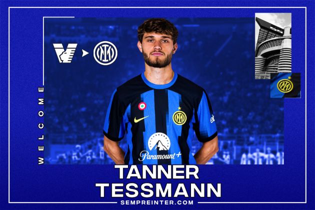 Tanner Tessmann Welcome Article SempreInter.com