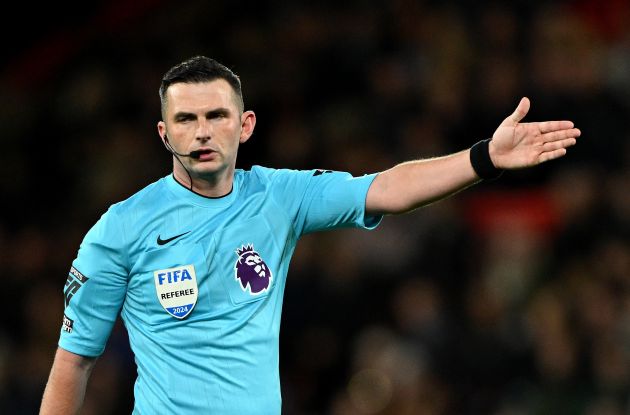 Michael Oliver Referee