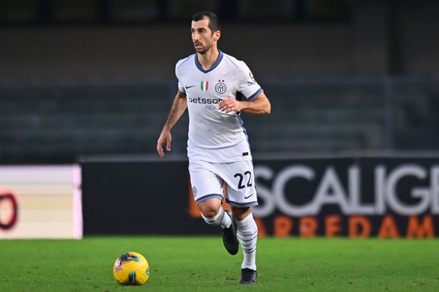 Henrikh Mkhitaryan a doubt for Venezia vs Inter Milan Serie A clash