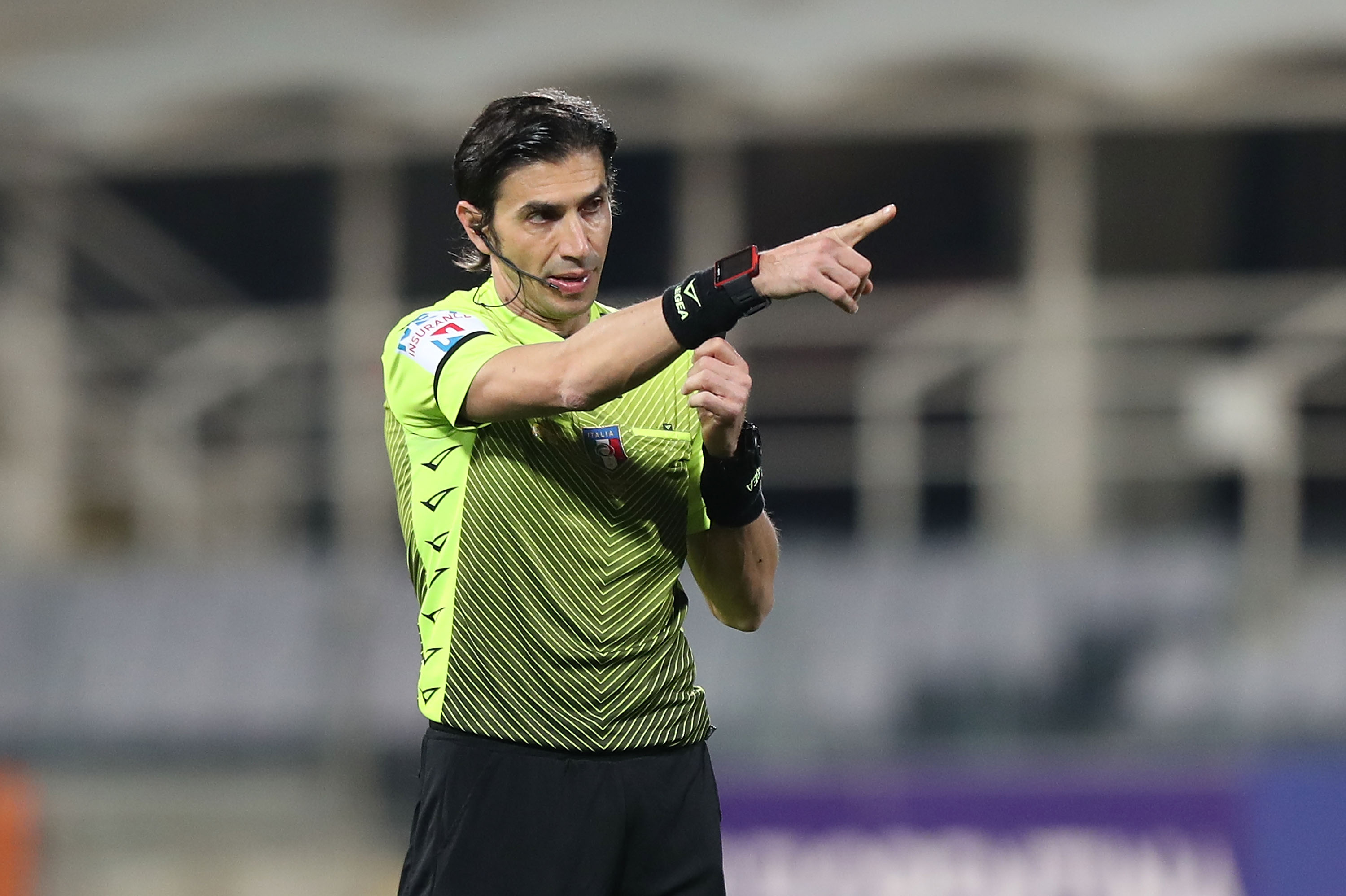 Gianpaolo Calvarese Serie A Referee