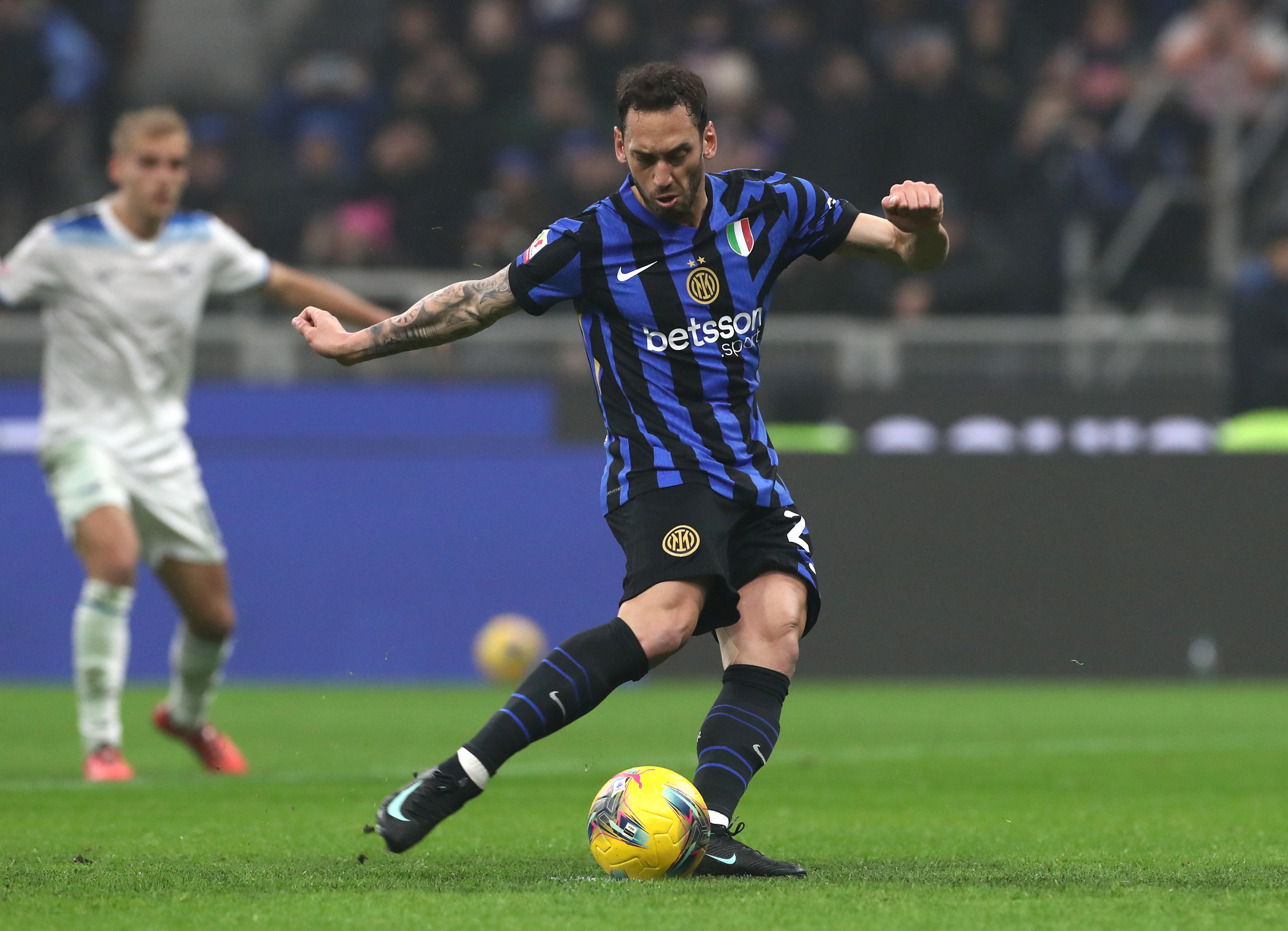 Hakan Calhanoglu the penalty hero & villain in Inter Milan 2-1 Feyenoord