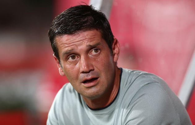 Inter Milan Coach Cristian Chivu Visits Real Madrid Stadium For NFL Showdown Between Dolphins & Commanders