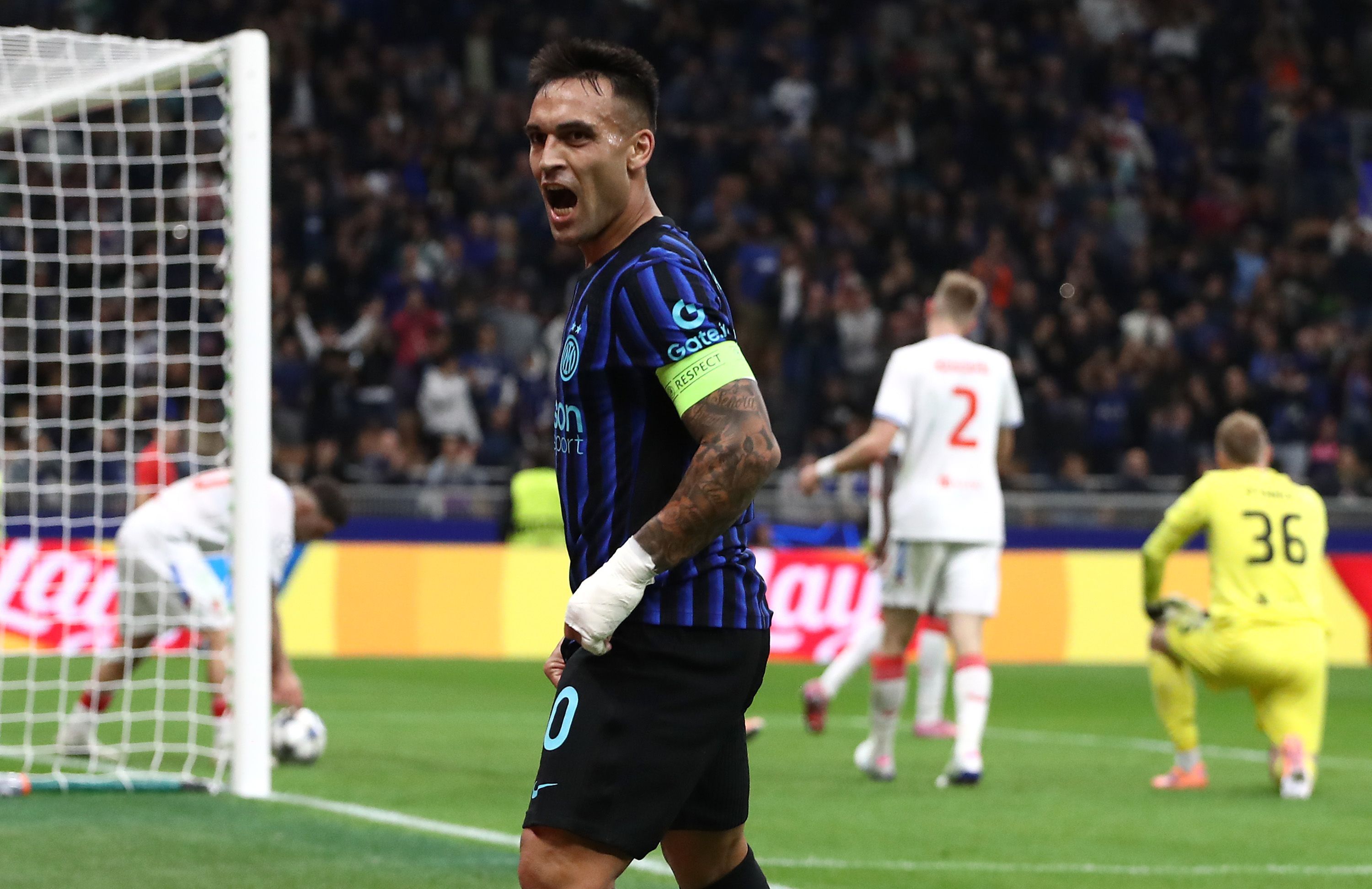 Lautaro Martinez monte la liste des meilleurs buteurs