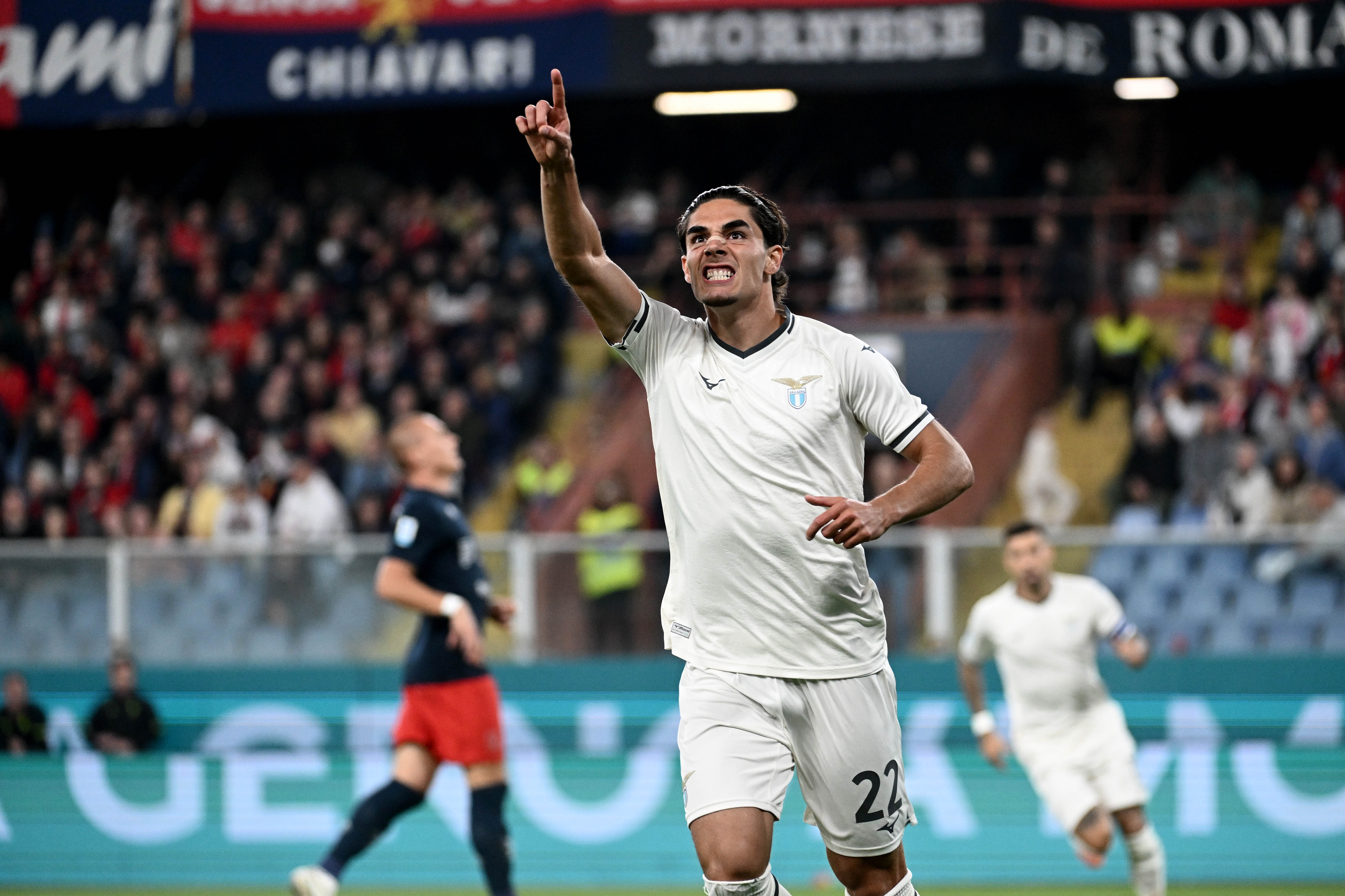 Matteo Cancellieri in action for Lazio